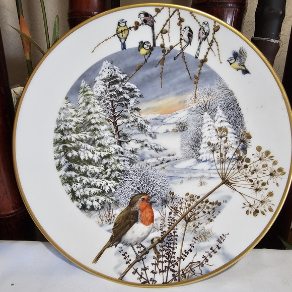 Plate A Country Lane In December Limited Edition - Picture 3 of 16